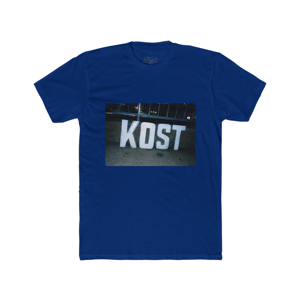KOST Logo Graphic Tee — Vintage Street Sign Photo T-Shirt