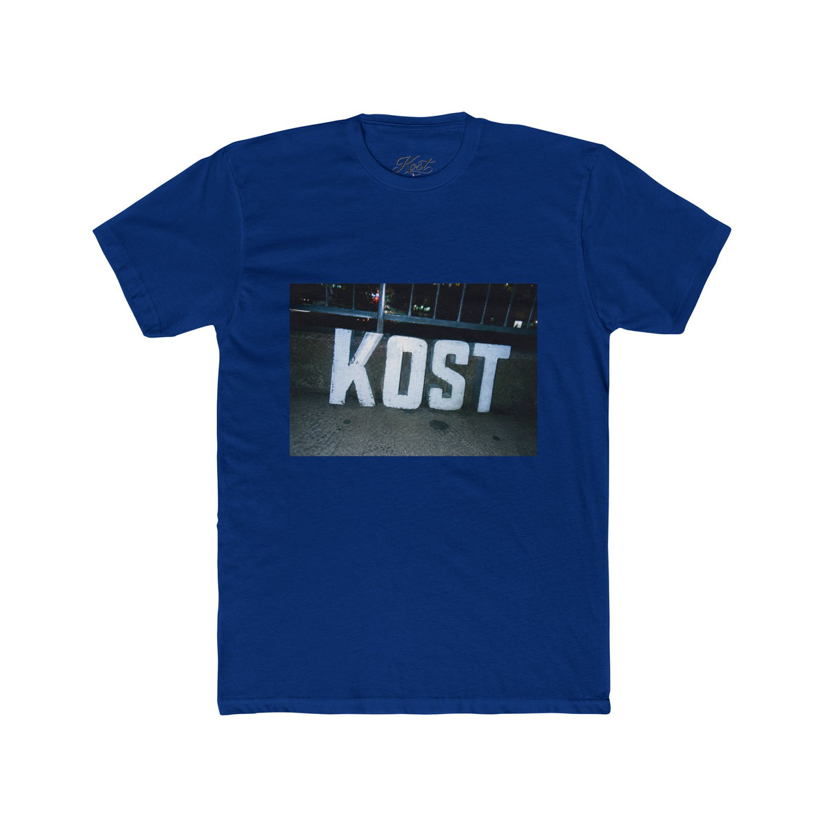 KOST Logo Graphic Tee — Vintage Street Sign Photo T-Shirt