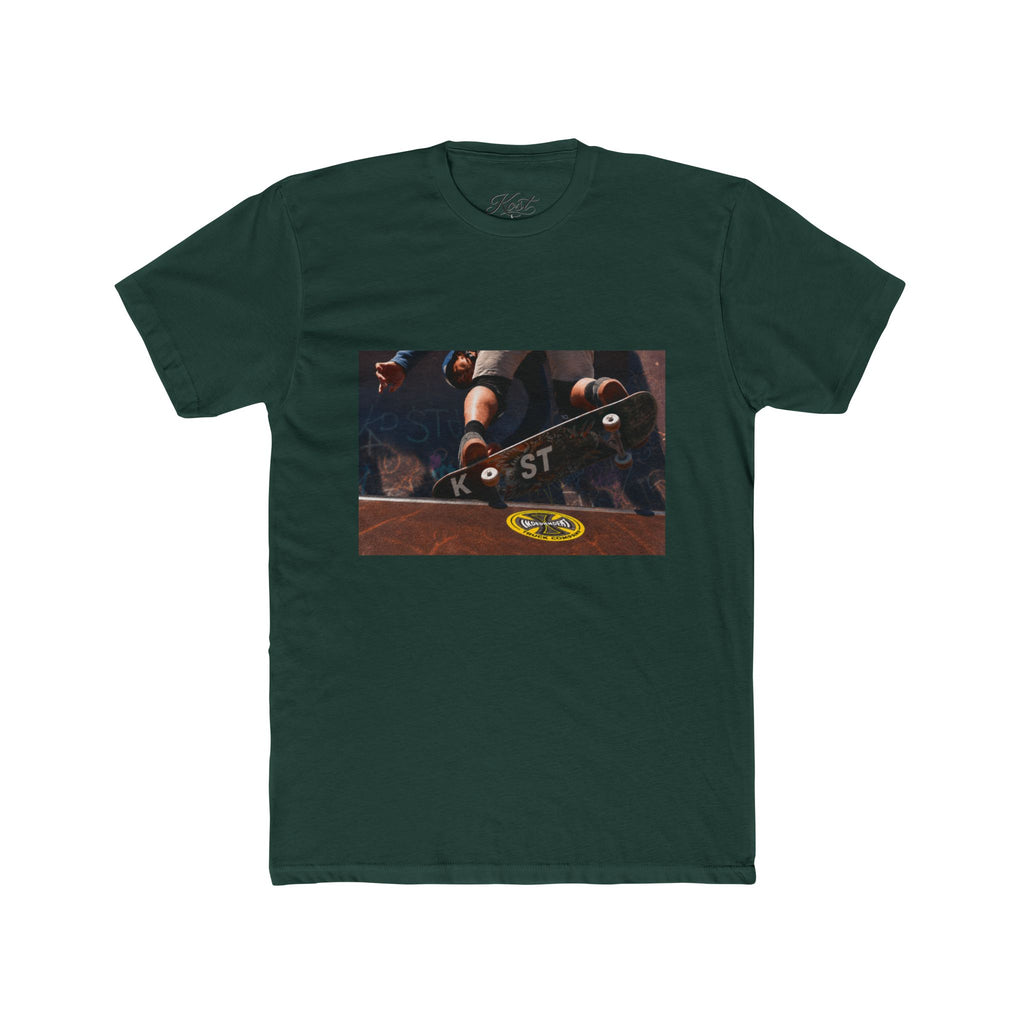 Skate Trick Photo Tee — Vintage Skateboard Crew Shirt