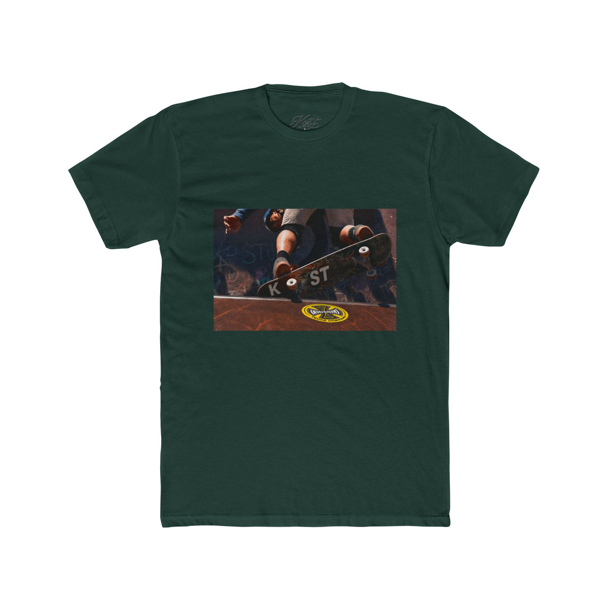 Skate Trick Photo Tee — Vintage Skateboard Crew Shirt