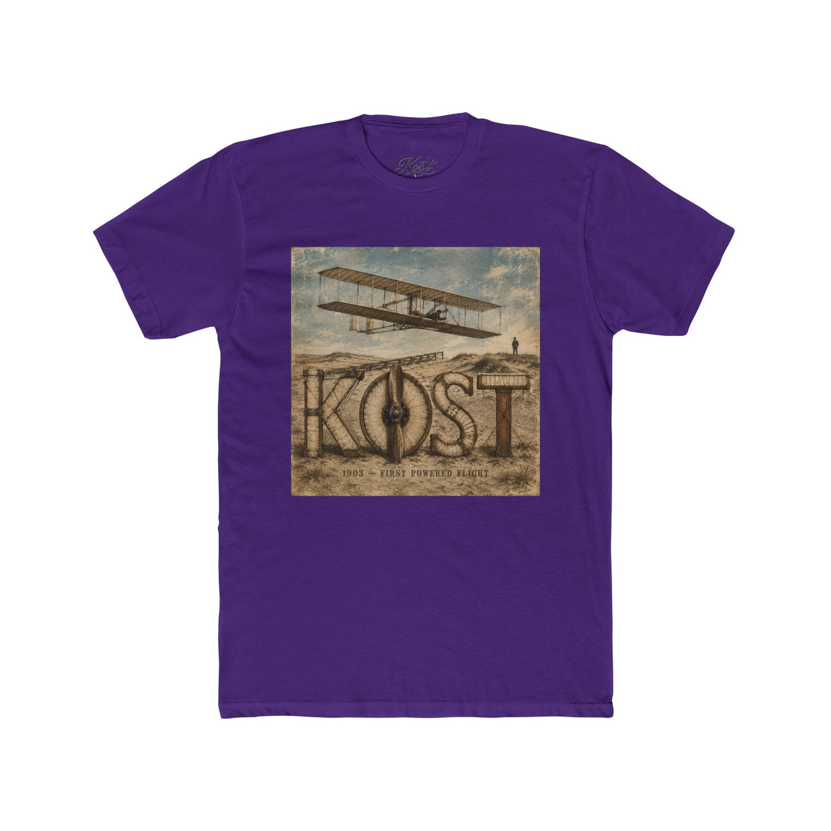 Vintage Biplane 'KOST' Graphic Tee