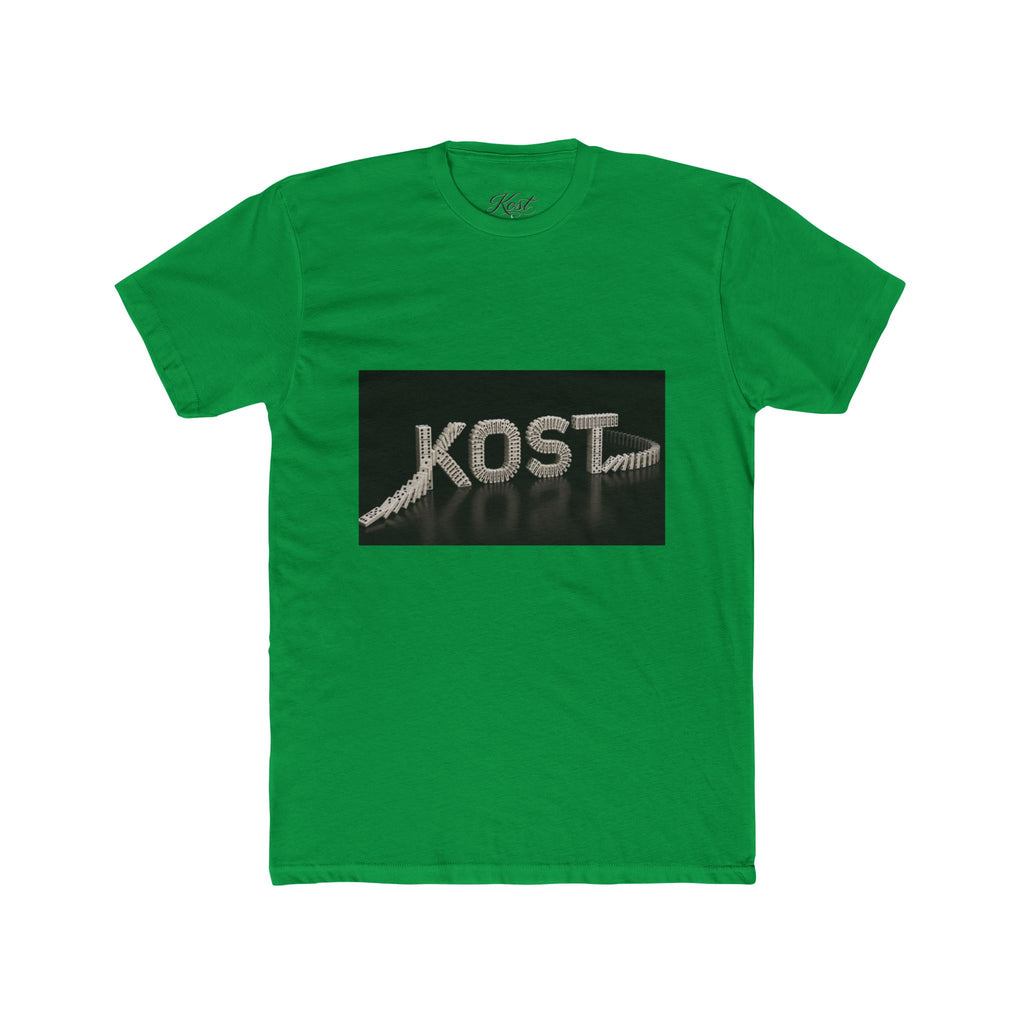 KOST Logo Tee — Retro Metallic Logo Graphic T-Shirt