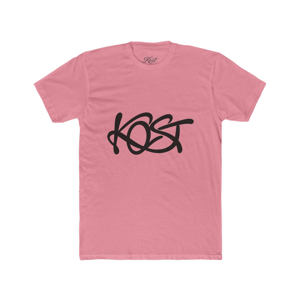 Kost Script Logo Tee — Minimalist Streetwear Cotton T‑Shirt
