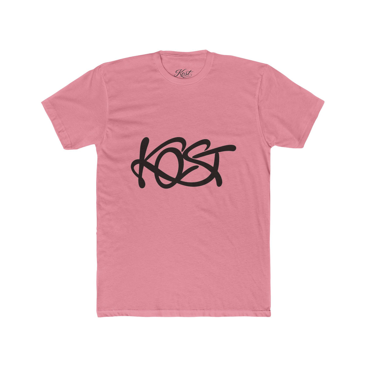 Kost Script Logo Tee — Minimalist Streetwear Cotton T‑Shirt
