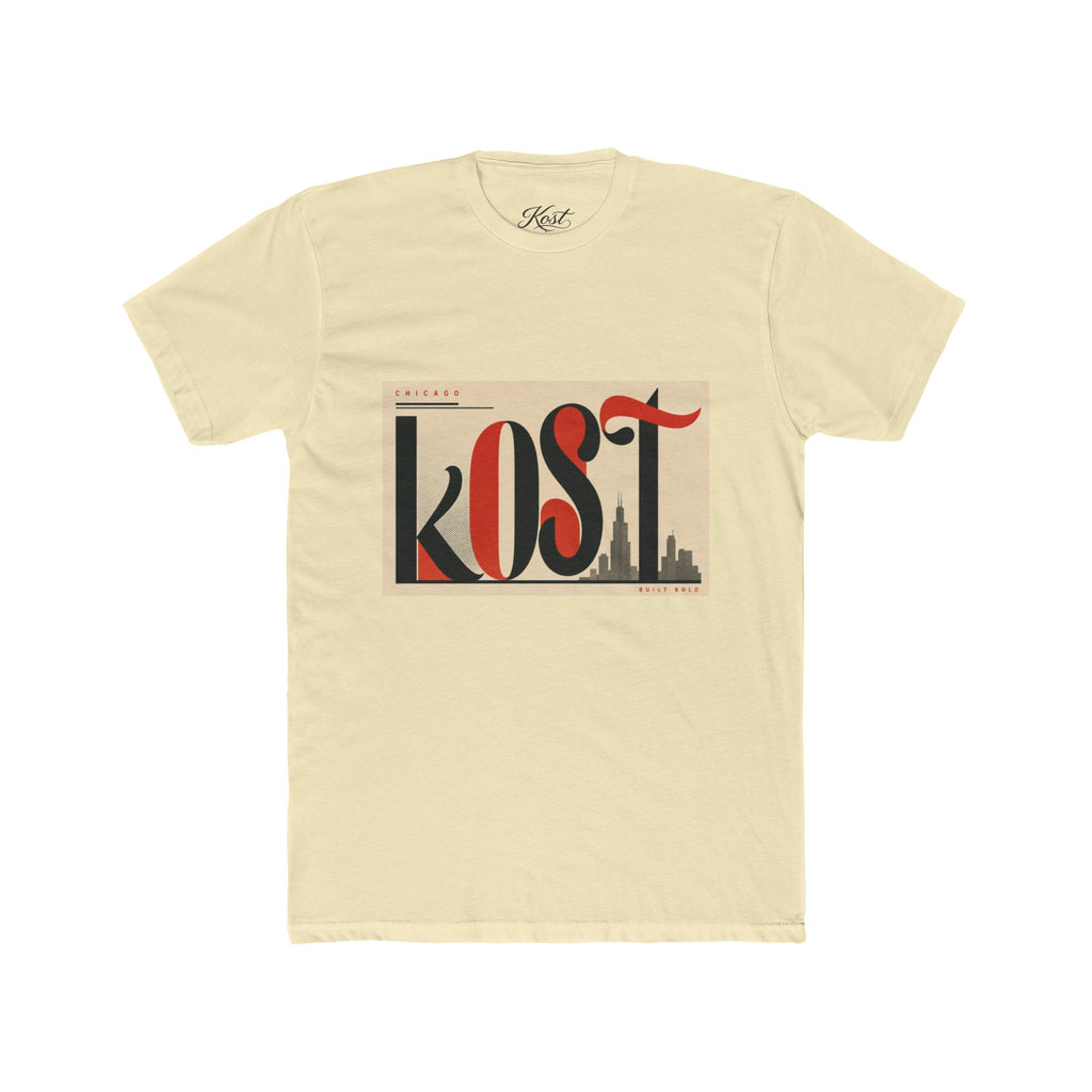 KOST Retro City Skyline Tee — Vintage Typography San Francisco Shirt