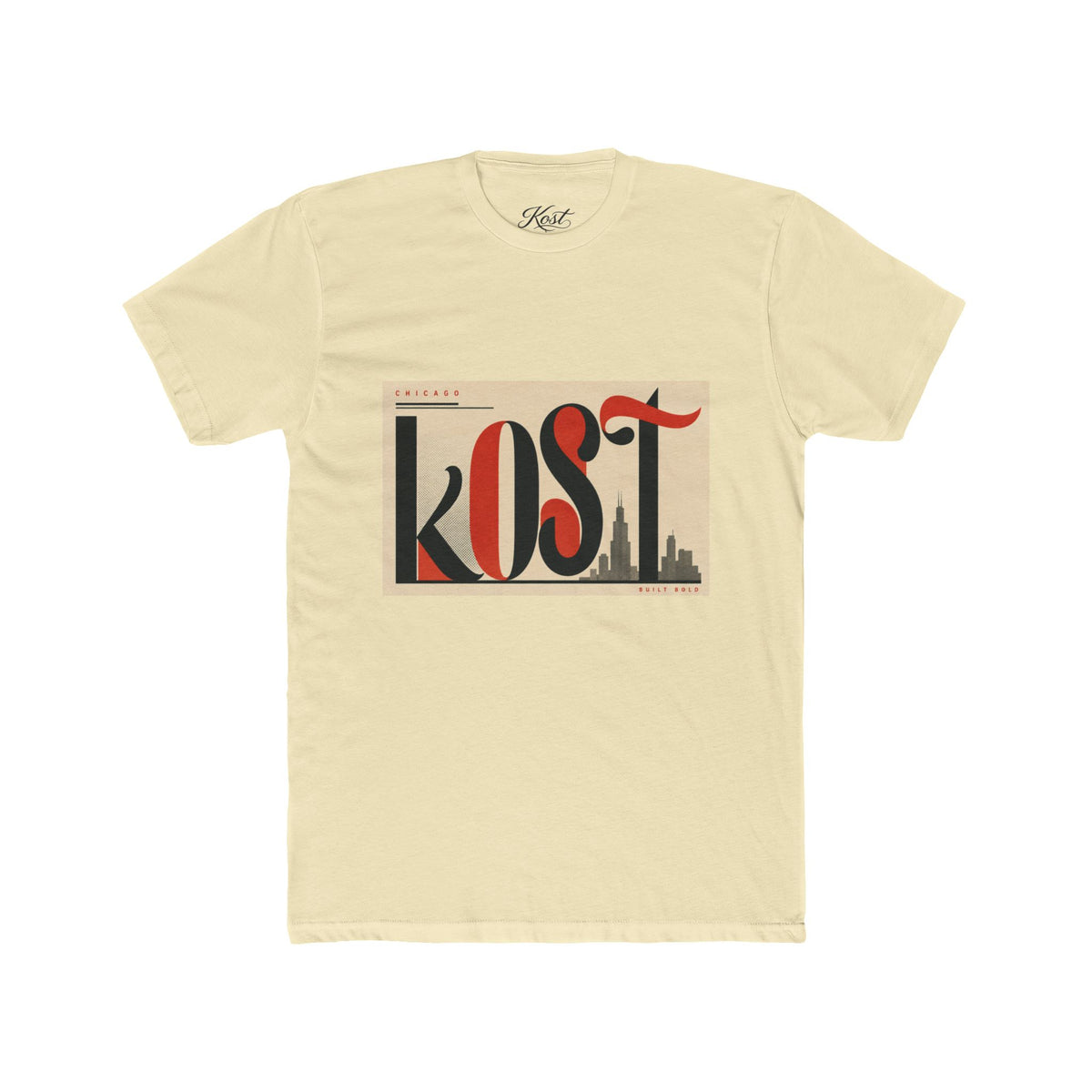 KOST Retro City Skyline Tee — Vintage Typography San Francisco Shirt