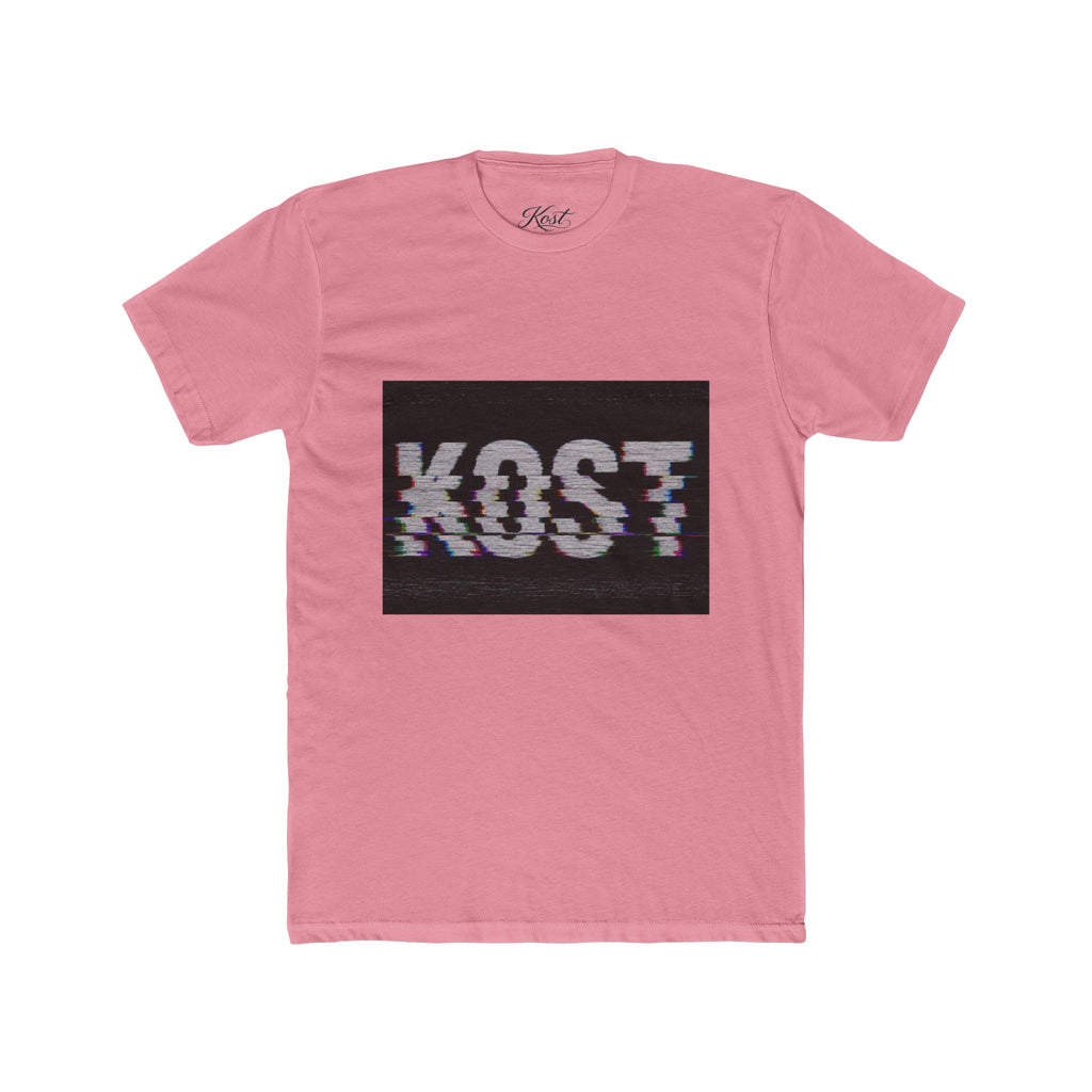 KOST Glitch Logo Tee — Retro Vaporwave Graphic T‑Shirt