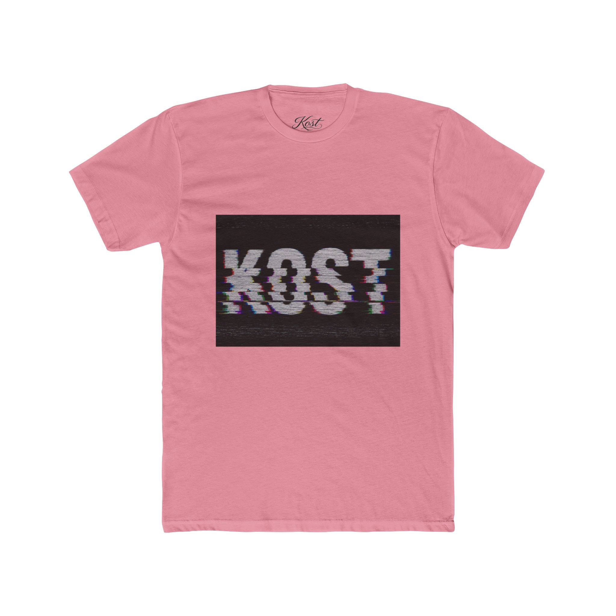 KOST Glitch Logo Tee — Retro Vaporwave Graphic T‑Shirt