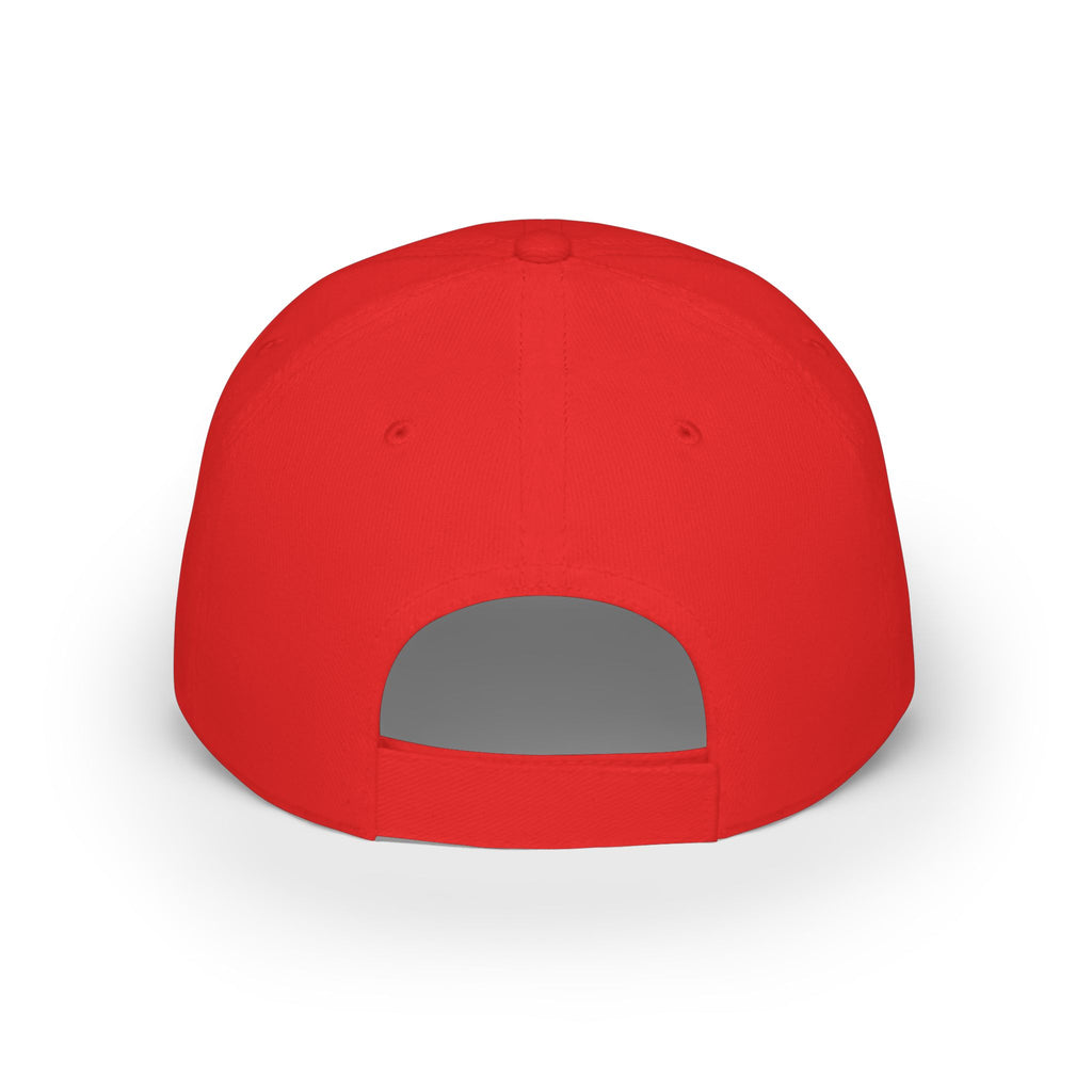 KOST Square Logo Baseball Cap – Low Profile Red Hat