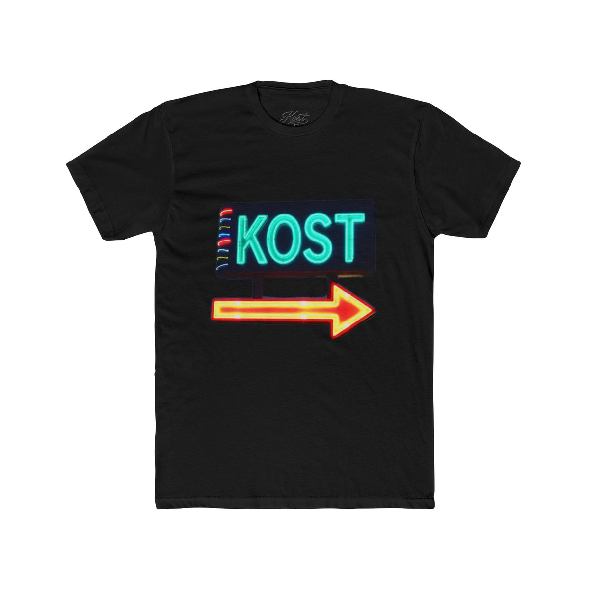 KOST Neon Sign Arrow Graphic T-Shirt