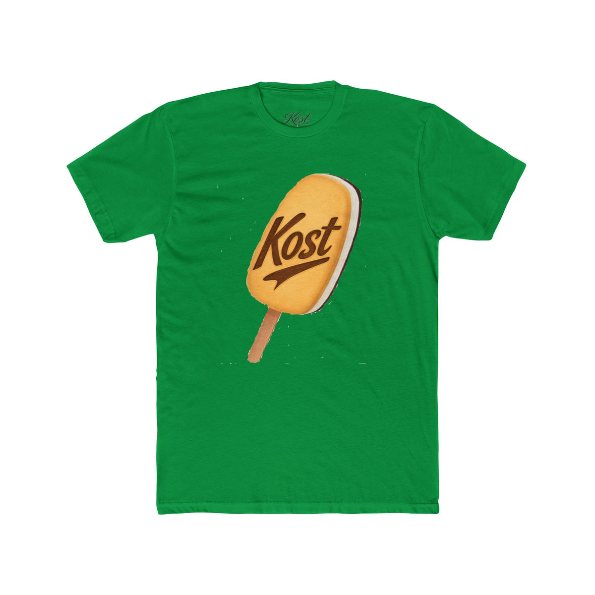 Ice Pop Logo Tee — "Kost" Retro Popsicle Graphic T-Shirt
