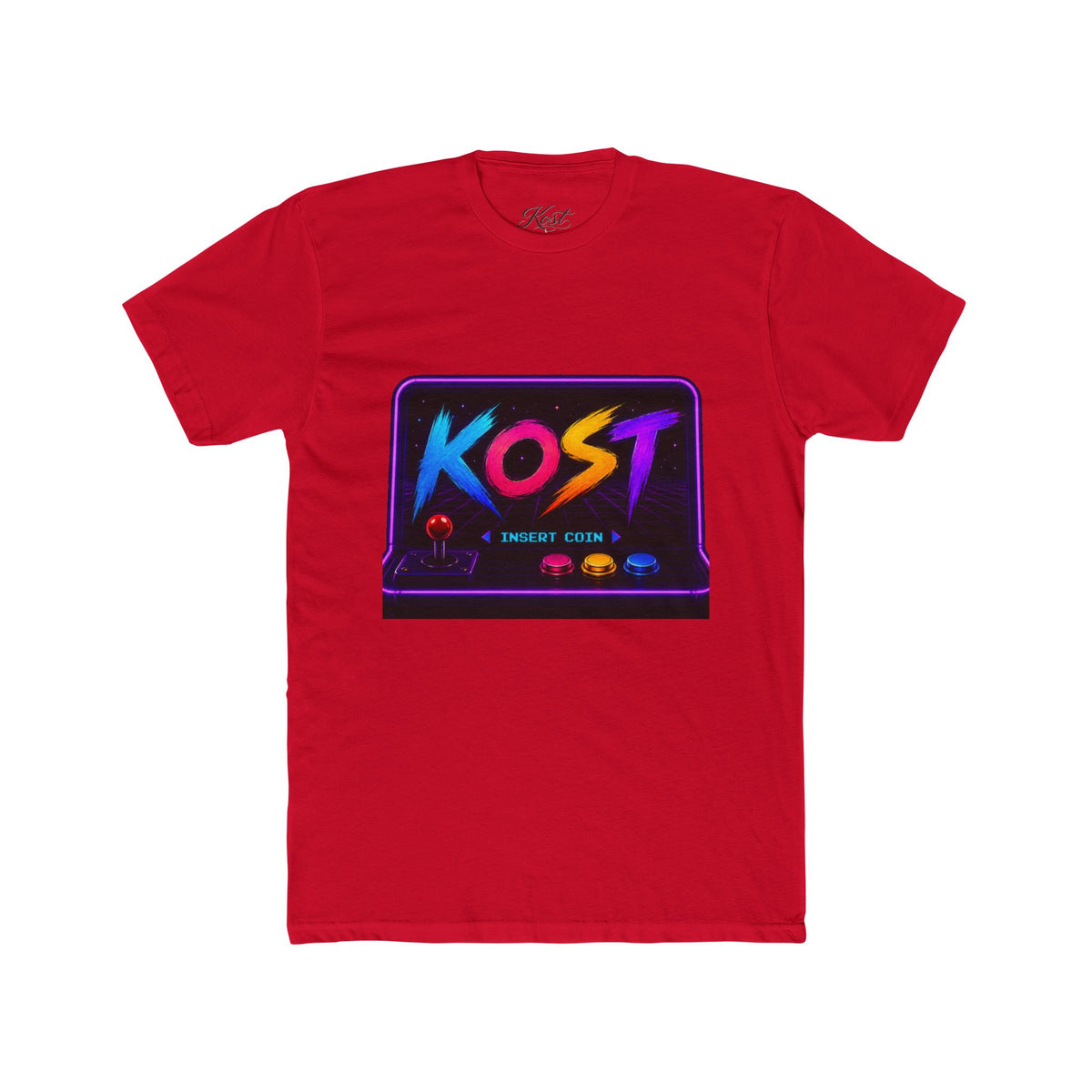 KOST Neon Retro Graphic T-Shirt