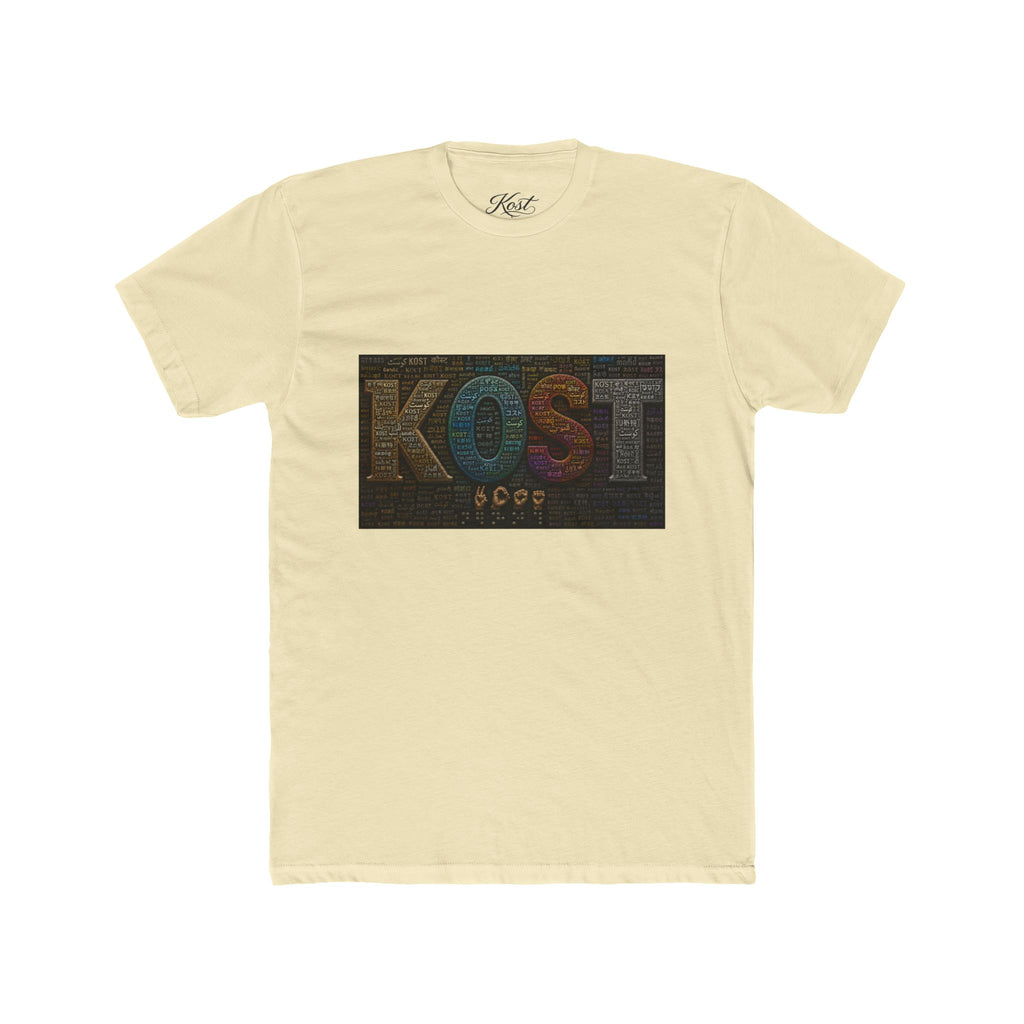 KOST Retro Block Logo Tee — Vintage-Style Graphic Cotton T-Shirt