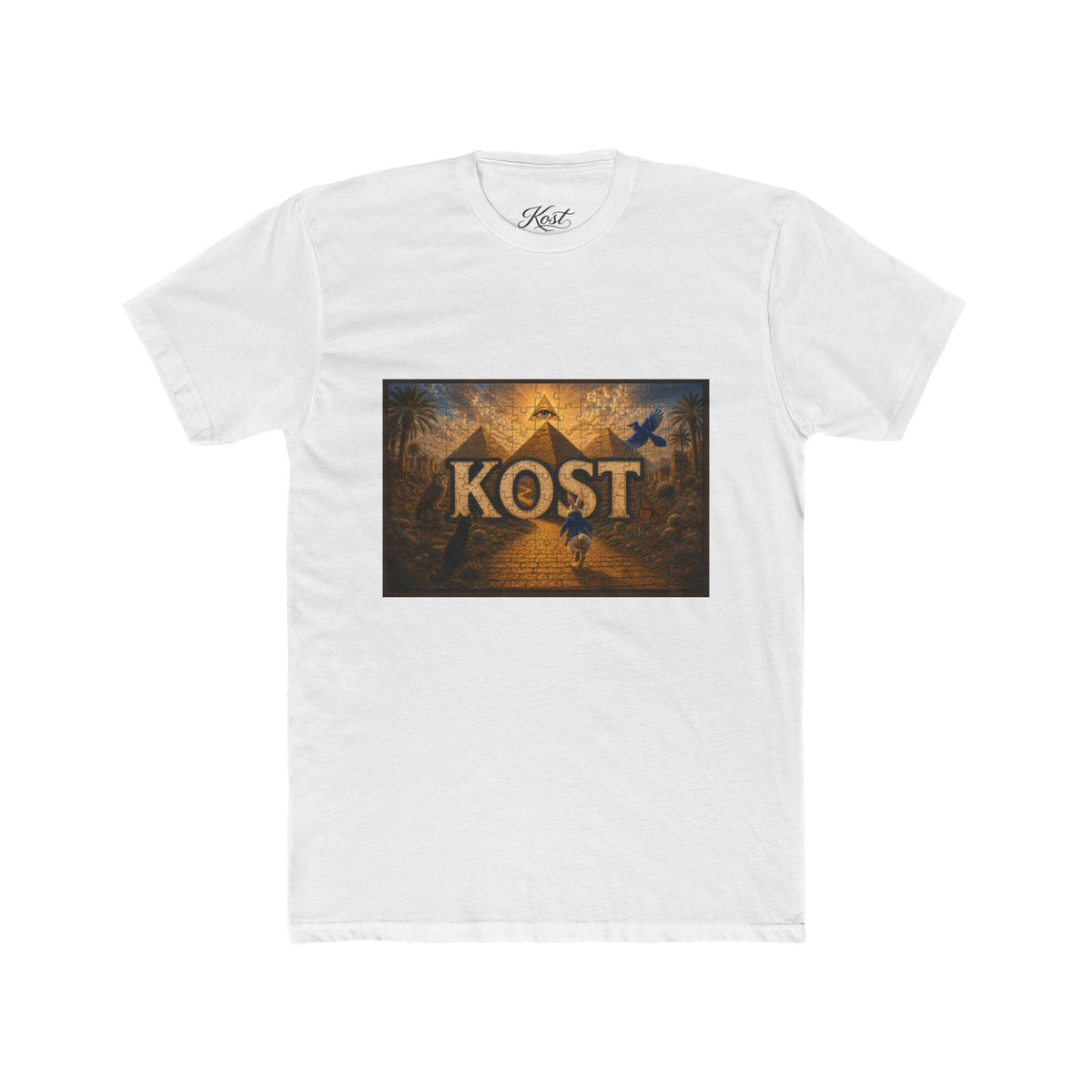 Kost Vintage Raven Graphic Tee — Gothic Fantasy Band-Style Shirt
