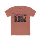 KOST Cityscape Tee — Sunset Photo Lettering Graphic T‑Shirt