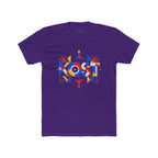 Lost Geometric Tee — Colorful Abstract Graphic T-Shirt
