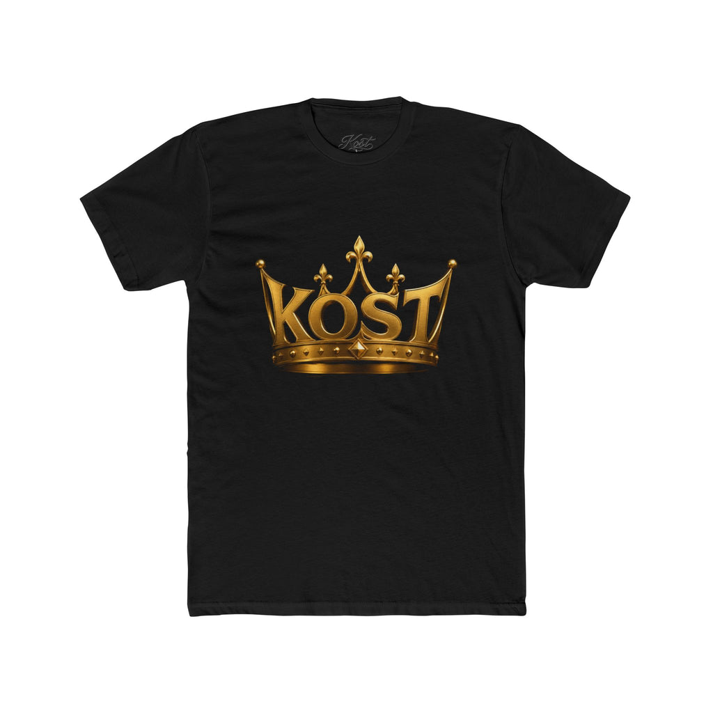 KOST Crown Graphic Tee — Gold Crown Logo T‑Shirt