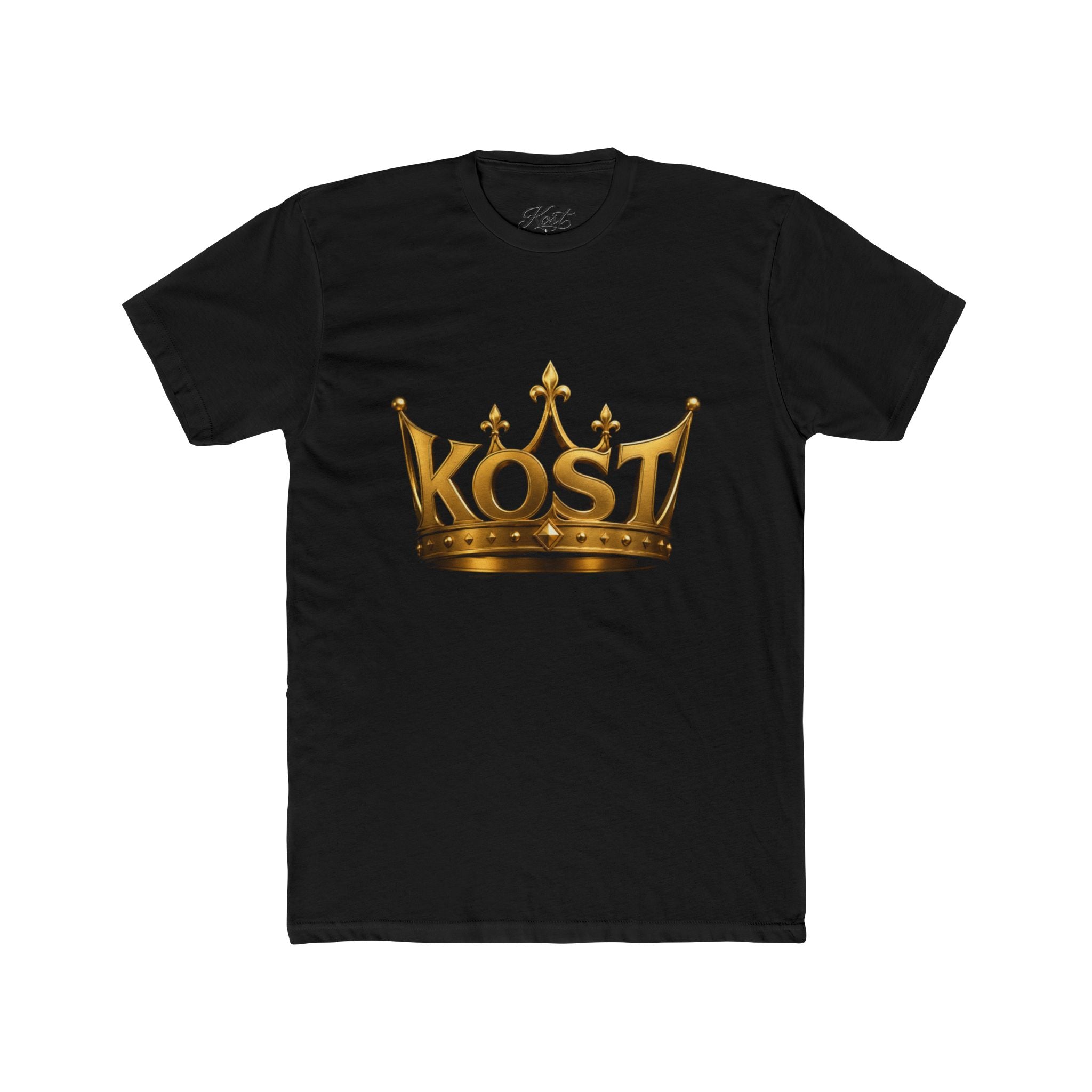 KOST Crown Graphic Tee — Gold Crown Logo T‑Shirt
