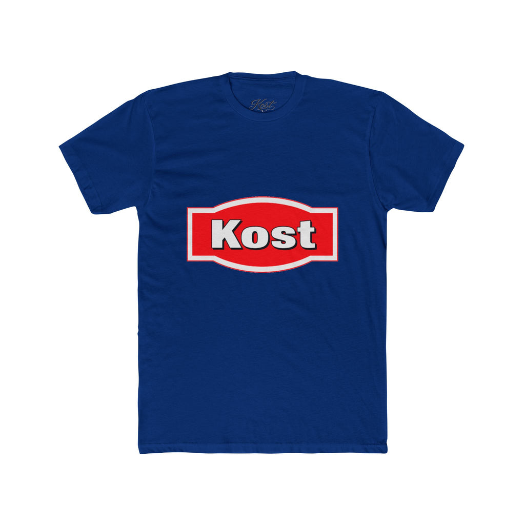 Kost Logo Crew Tee — Retro Red Badge Graphic T‑Shirt