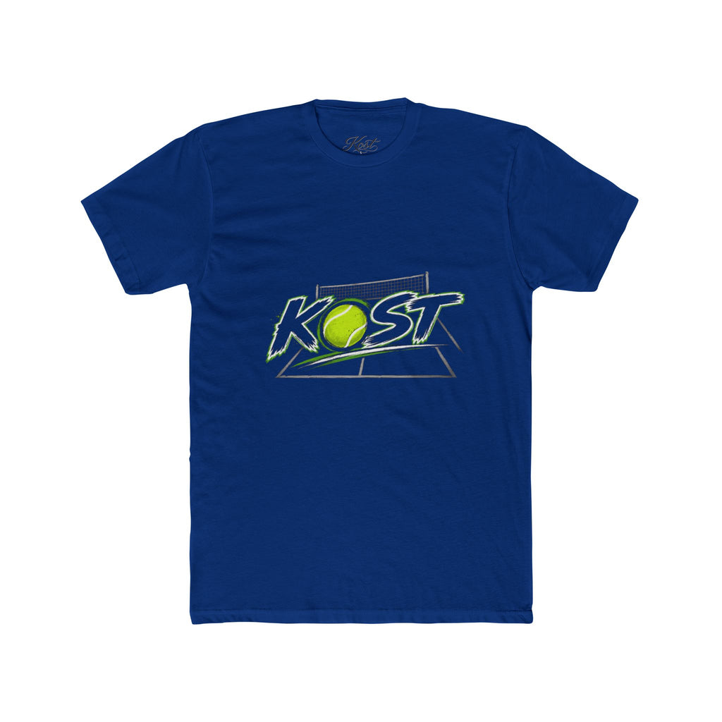 Tennis Tee — 'KOST' Graphic Cotton Crew Shirt