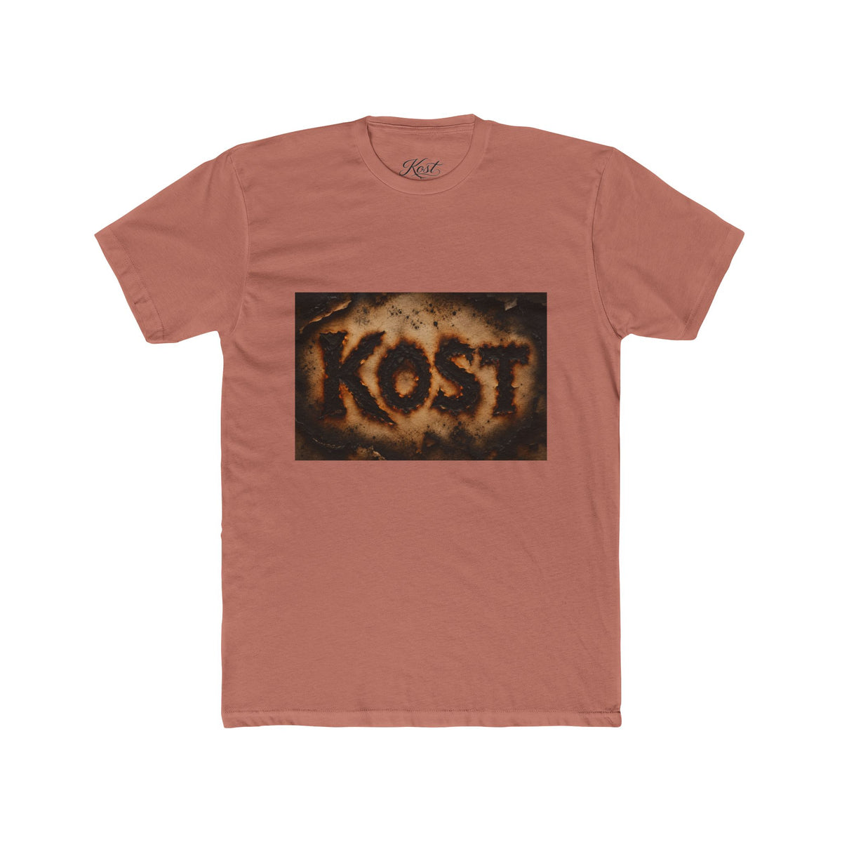 KOST Burnt Logo Tee — Vintage Grunge Graphic T-Shirt