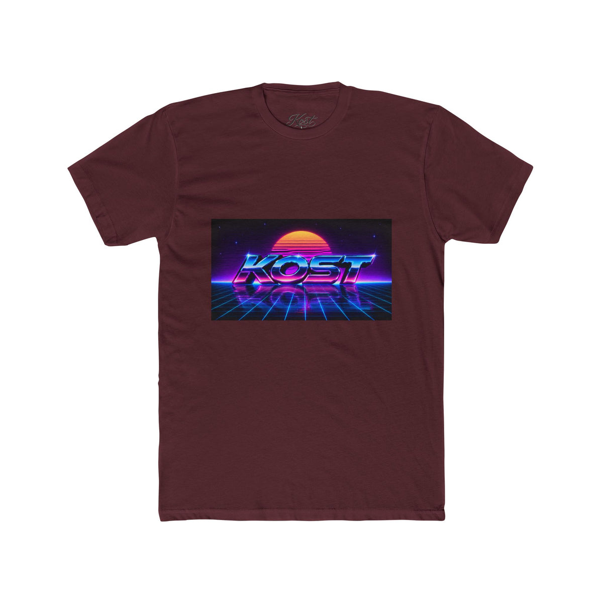 KOST Retro Neon Vaporwave Graphic T-Shirt