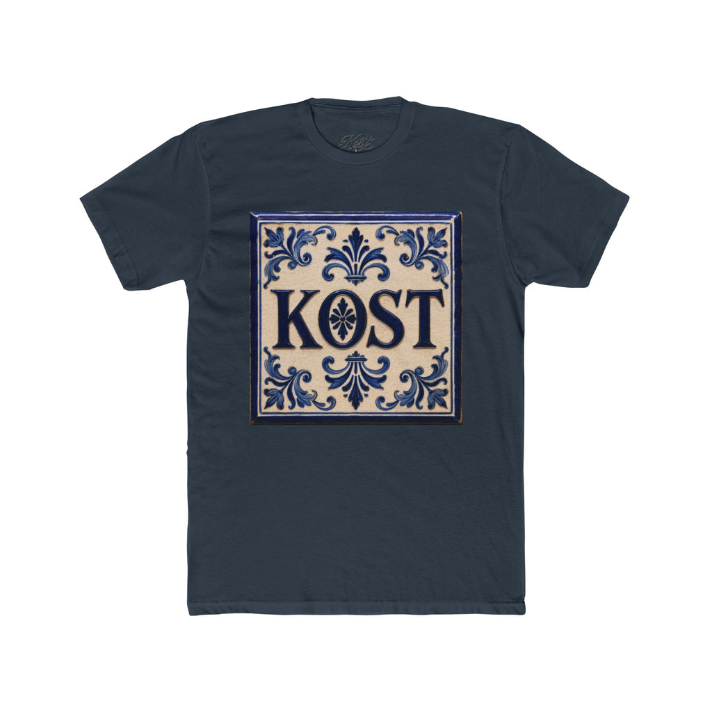 Kost Ornamental Tile Graphic Cotton T-Shirt