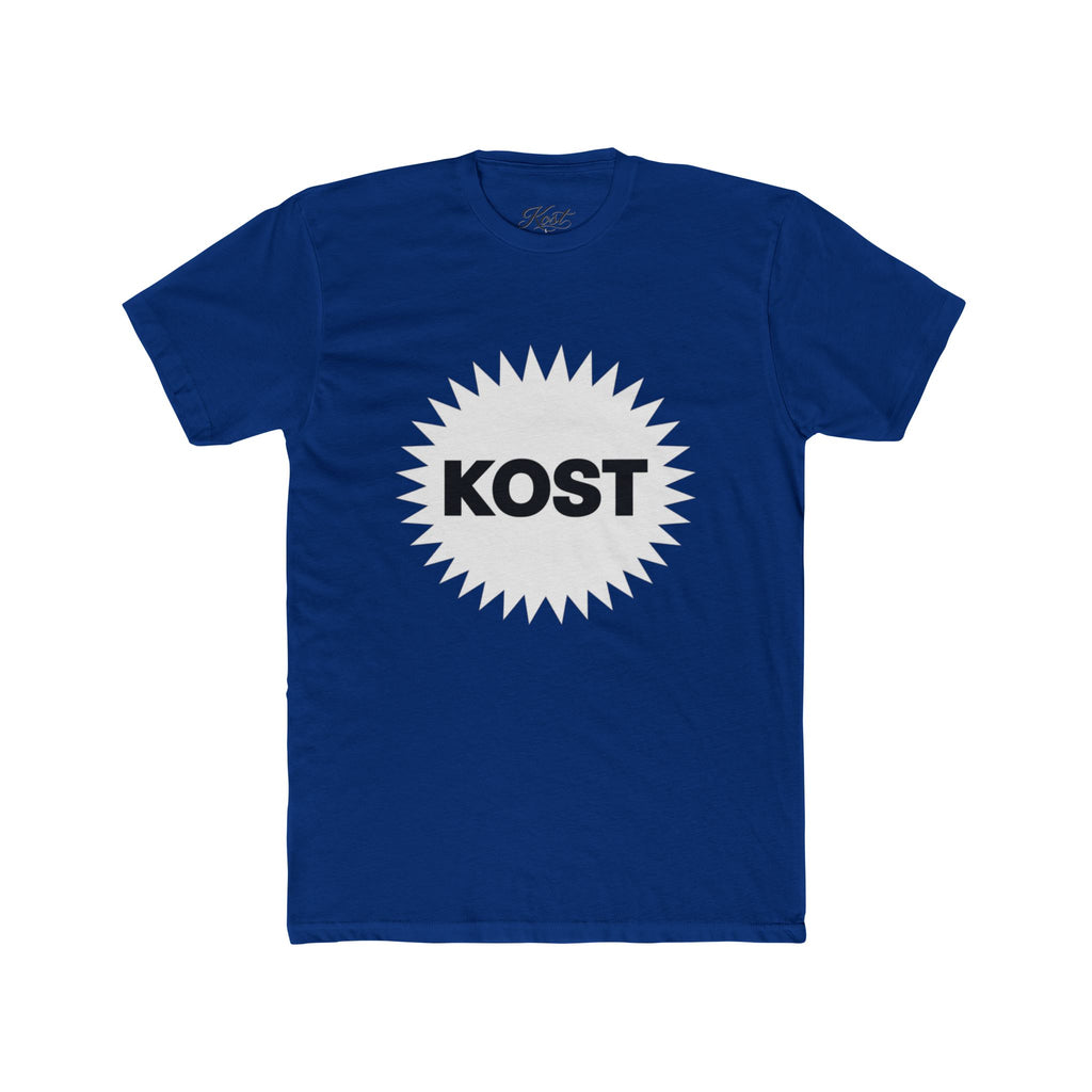 KOST Starburst Graphic Tee — Retro Logo Crewneck T-Shirt