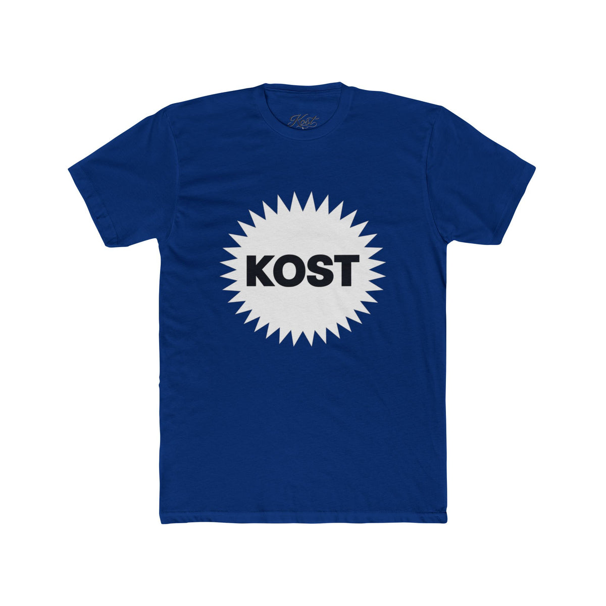 KOST Starburst Graphic Tee — Retro Logo Crewneck T-Shirt