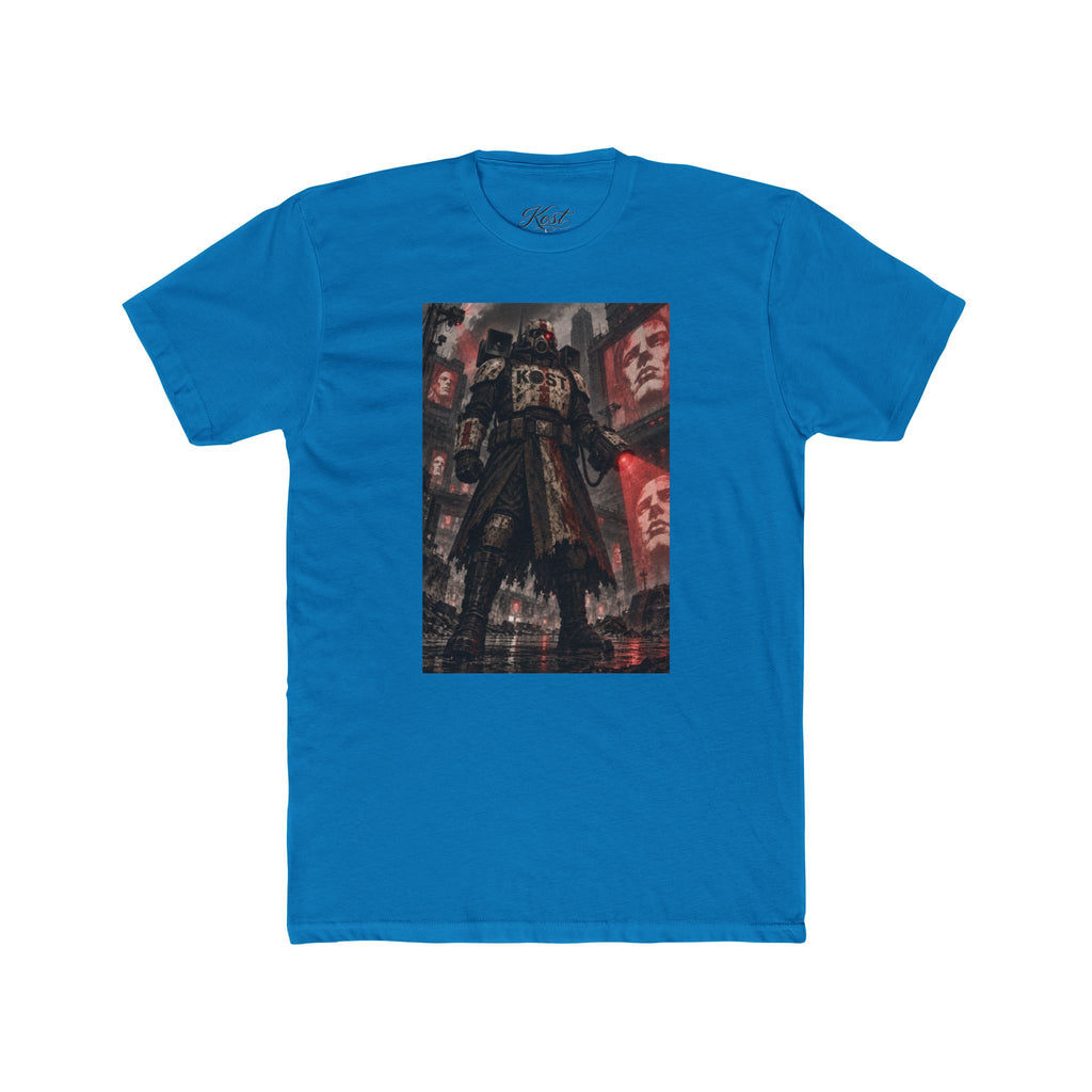 Anime Cyberpunk Tee — Shadow Ronin Cityscape Graphic