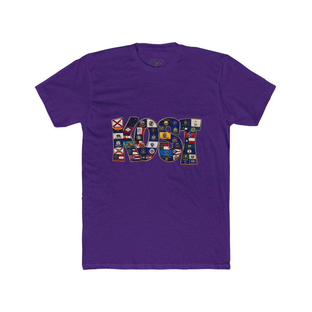 Lost Graphic T-Shirt — Retro Collage "LOST" Logo Tee