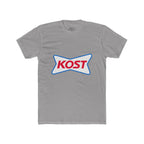 KOST Logo Tee — Retro Red & Blue Graphic T-Shirt