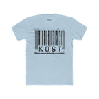 KOST Barcode Graphic Tee — Distressed Industrial Streetwear T‑Shirt
