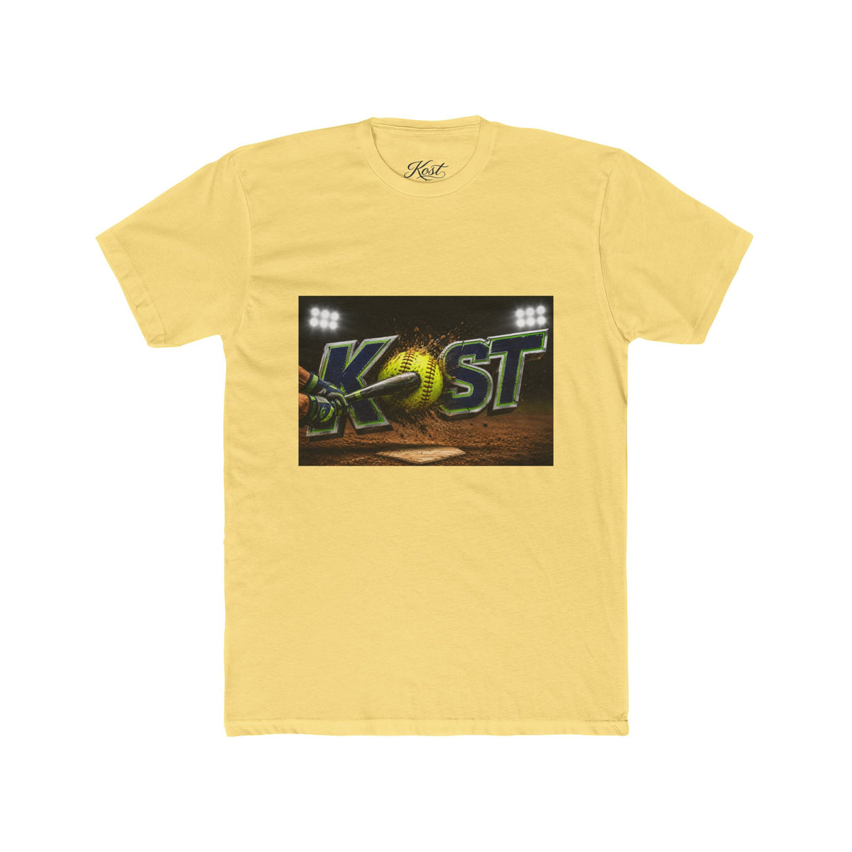 Kost Baseball Graphic Tee — Vintage Stadium Logo T‑Shirt