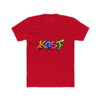 Graffiti 'Kost' Tee – Colorful Street Art Crew Neck T-Shirt