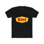 Kost Logo Tee — Retro Yellow & Red Graphic T-Shirt