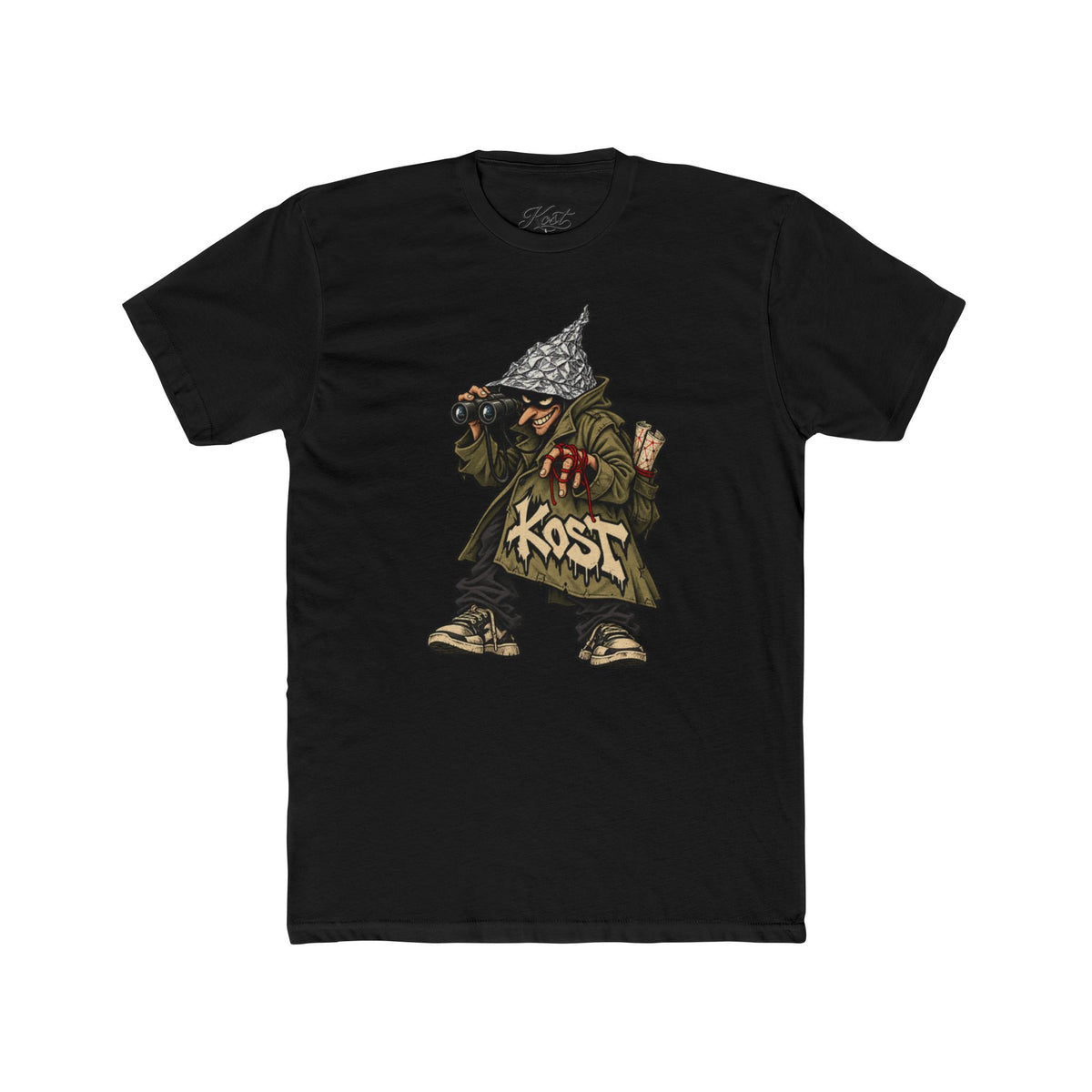 Street Gnome Graphic Tee — 'Kost' Urban Gnome Illustration