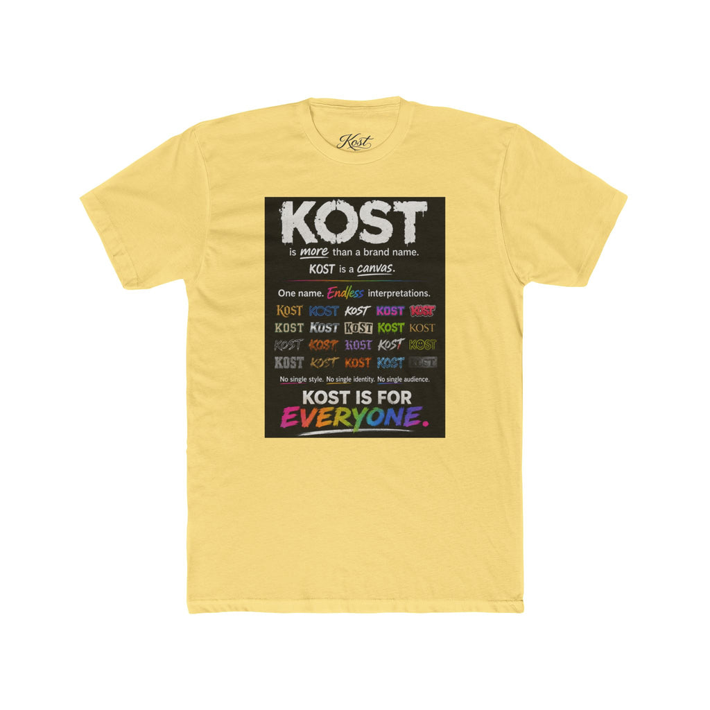 Unisex Cotton Crew Tee