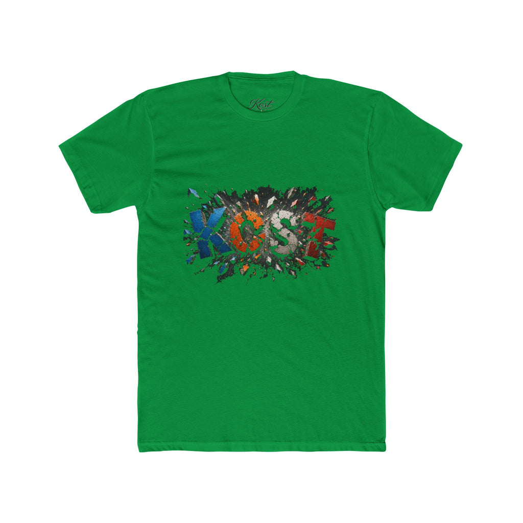 Abstract Color Splash Graphic T-Shirt