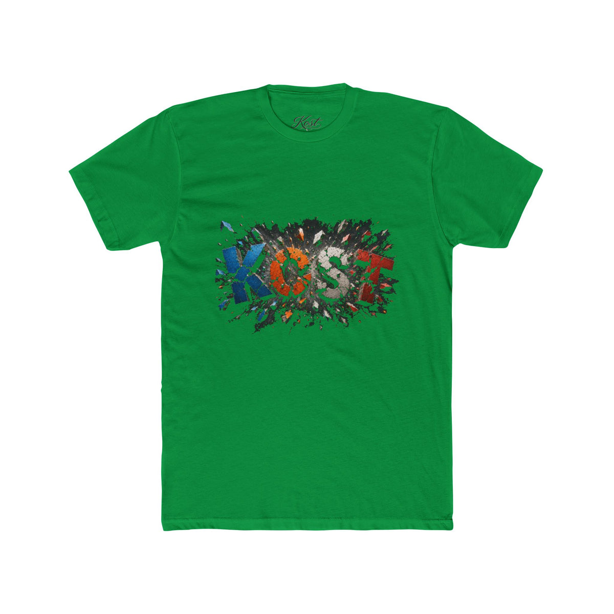 Abstract Color Splash Graphic T-Shirt
