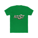 KOST Metallic Logo Tee - Retro Chrome Graphic T-Shirt