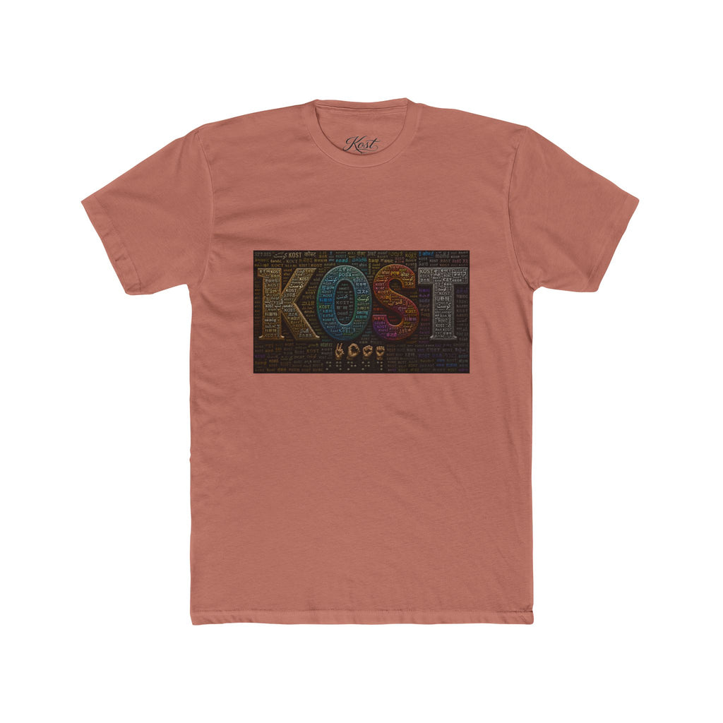 KOST Retro Block Logo Tee — Vintage-Style Graphic Cotton T-Shirt