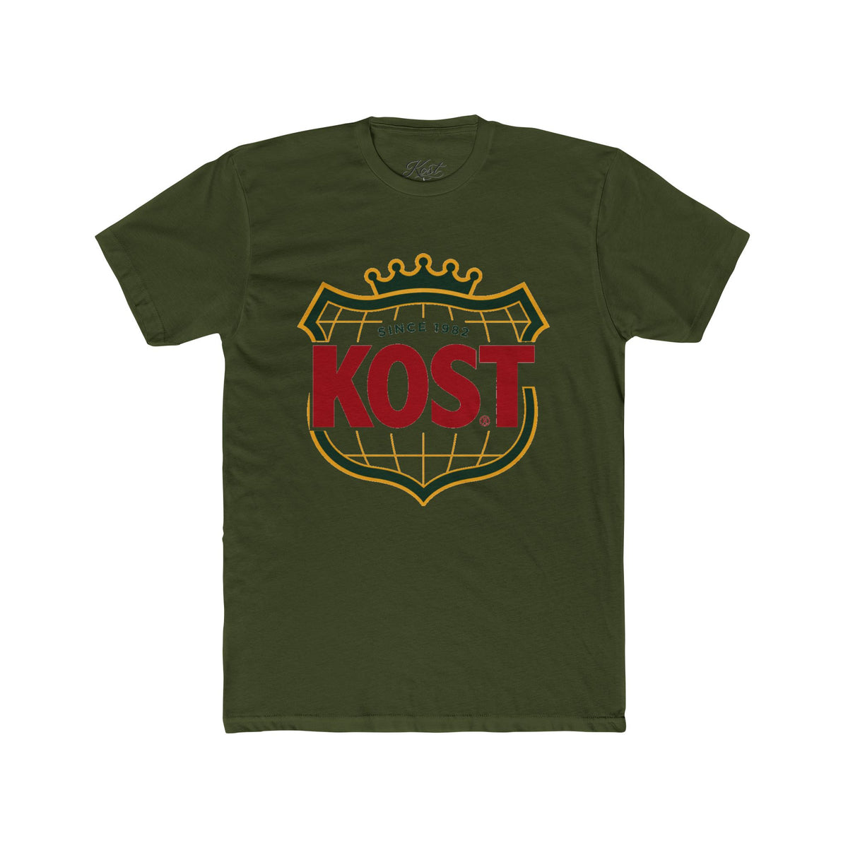 KOST Crest Tee — Vintage Crown Logo Shirt