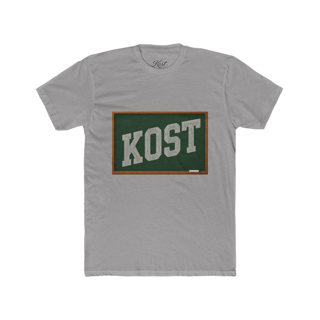 KOST Vintage Collegiate Tee — Retro Green Plaque Graphic
