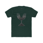 Vintage Wine Glass Graphic T-Shirt