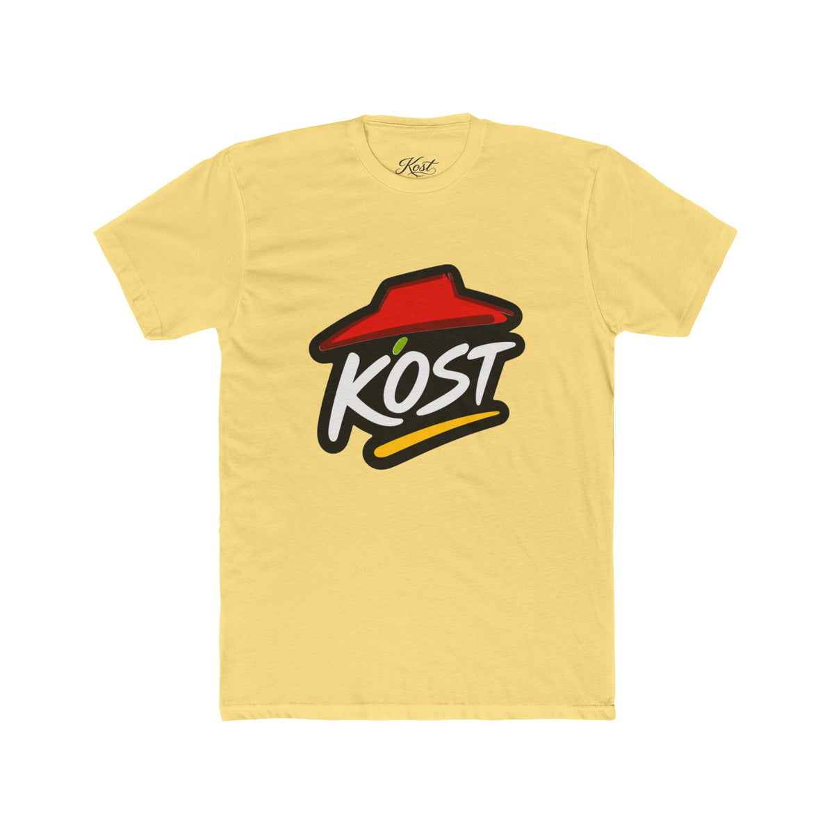 KOST Logo Tee — Retro Hat Graphic Cotton T-Shirt