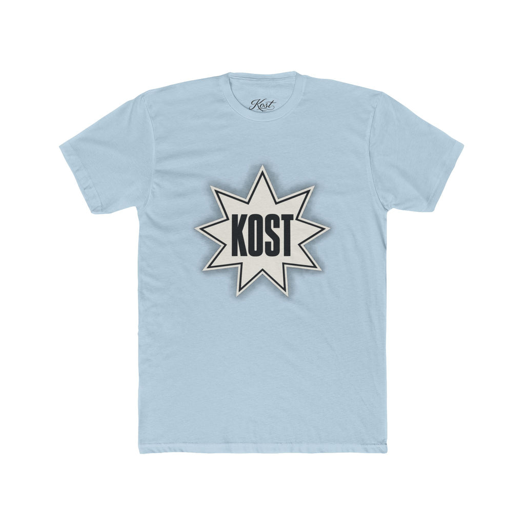 KOST Starburst Logo Tee — Vintage-Inspired Graphic Cotton T-Shirt