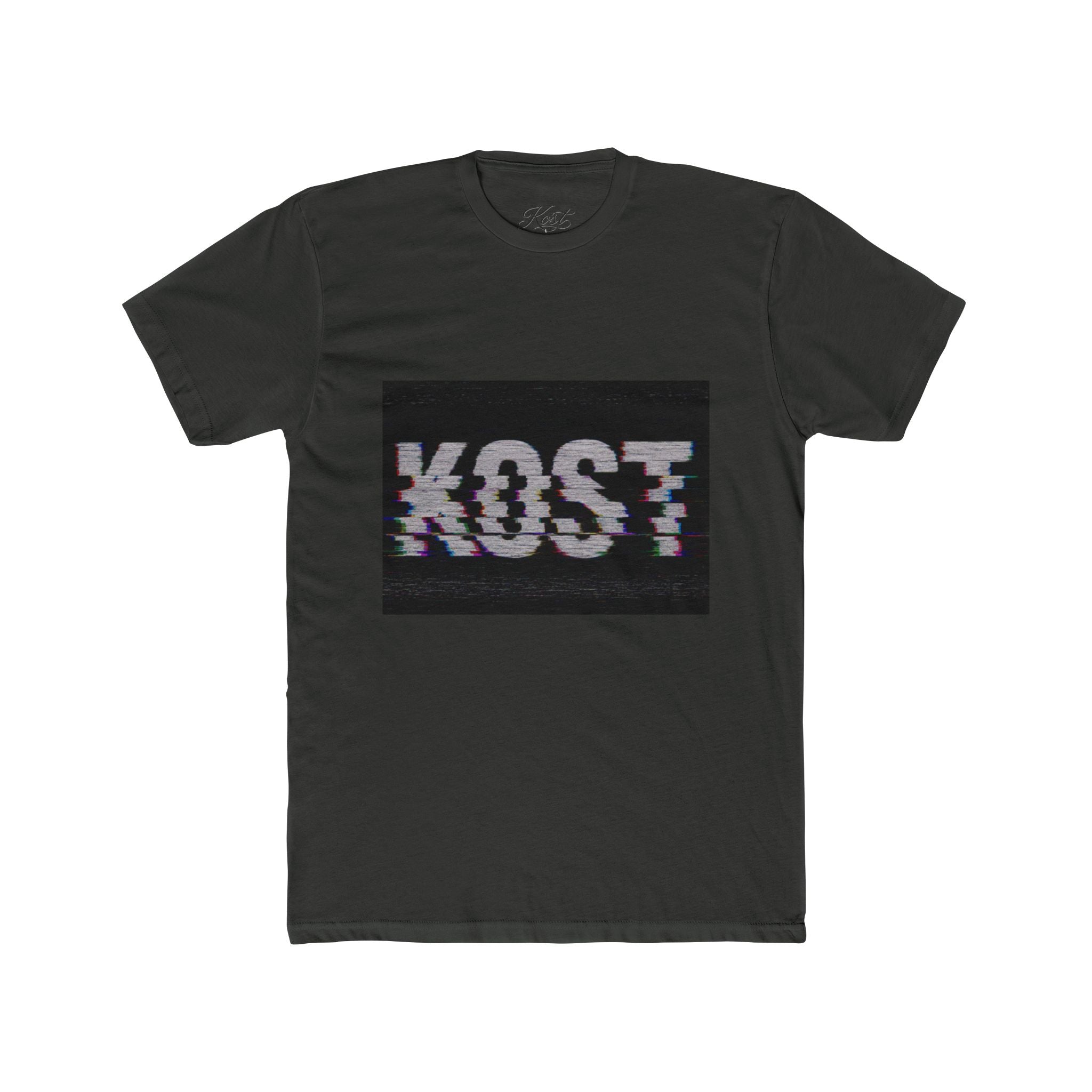 KOST Glitch Logo Tee — Retro Vaporwave Graphic T‑Shirt
