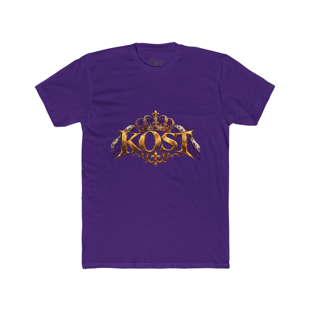 KOST Crown Logo T‑Shirt — Vintage Gold Crest Graphic Tee