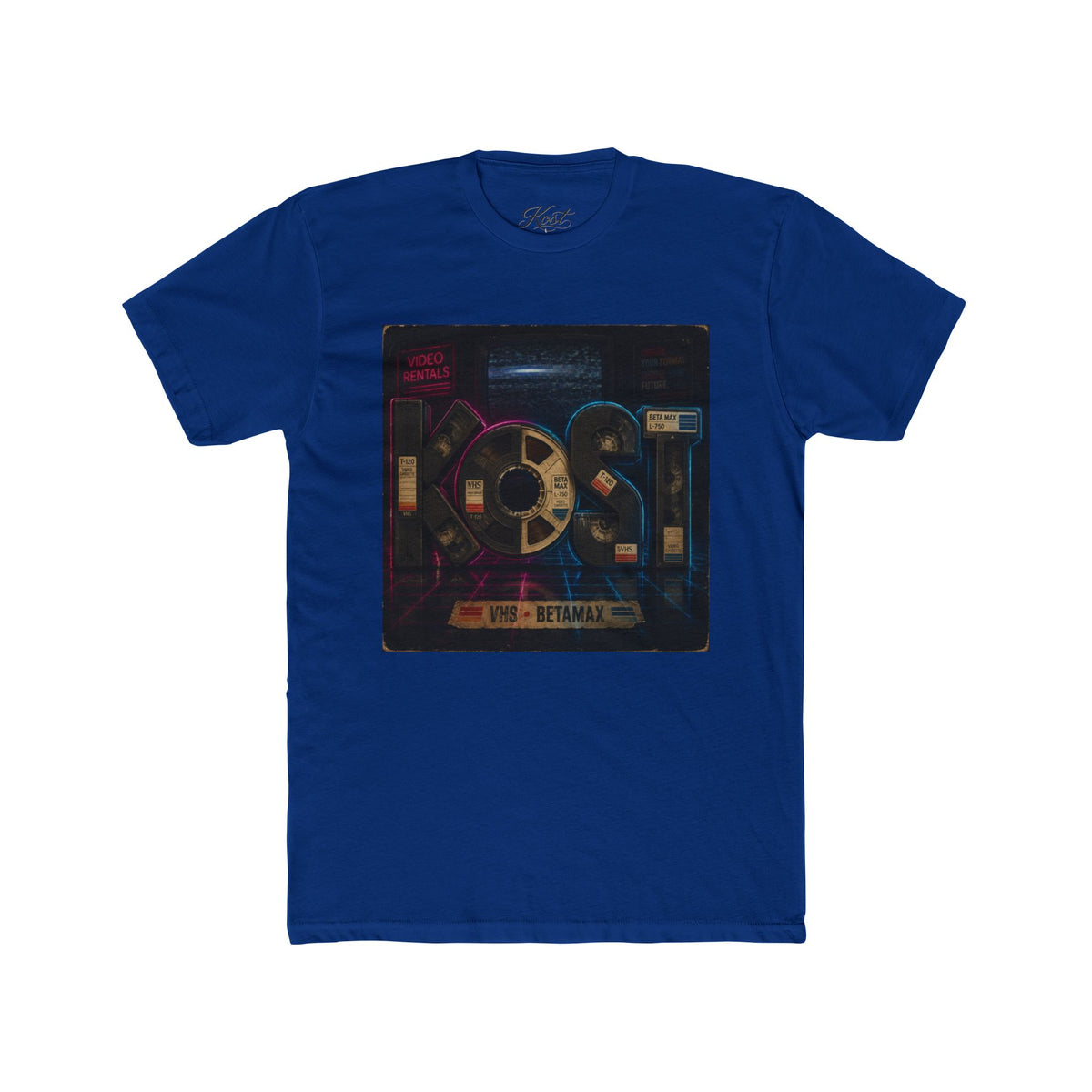 Vintage Retro Music Cassette Crew T-Shirt